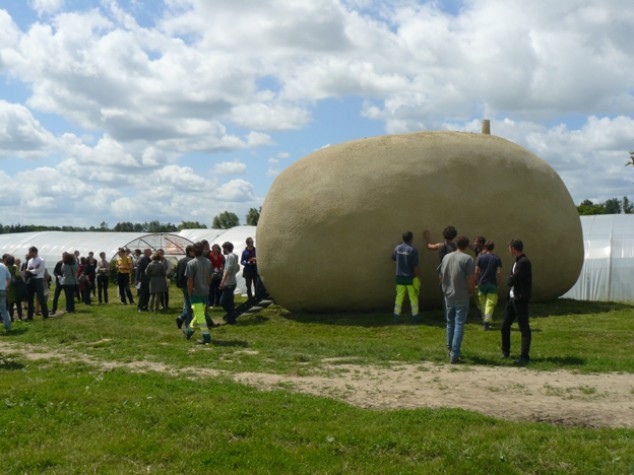 Nicolas Floc'h - La Patate Chaude - 2012 Les jardins du Breil, Rennes, Ille-et-Vilaine