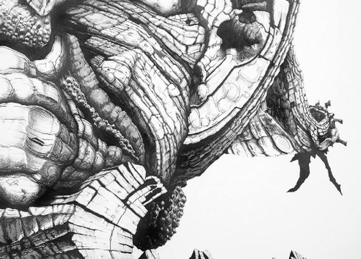 K. Atkin, Starling (détail), 2012. Courtesy Trinity Contemporary, Londres