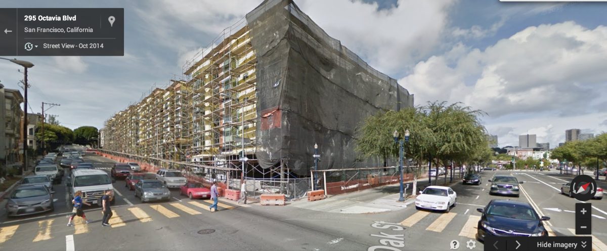 Hayes valley farm aujourd’hui. (google street view)