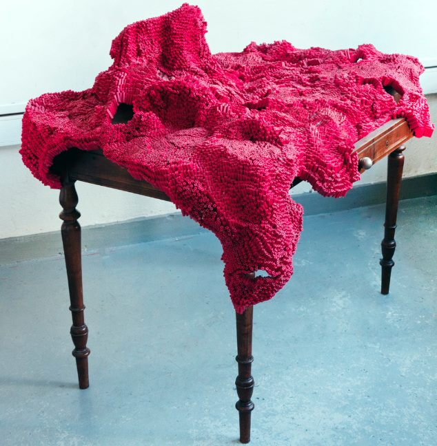 © Jérémy Gobé, Corail Restauration - Corail continué en chevilles de chantier, 2013