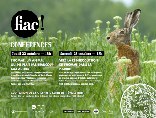 Cycle de conférences COAL FIAC Hors-les-Murs 2014 : L’Homme est un animal parmi les autres